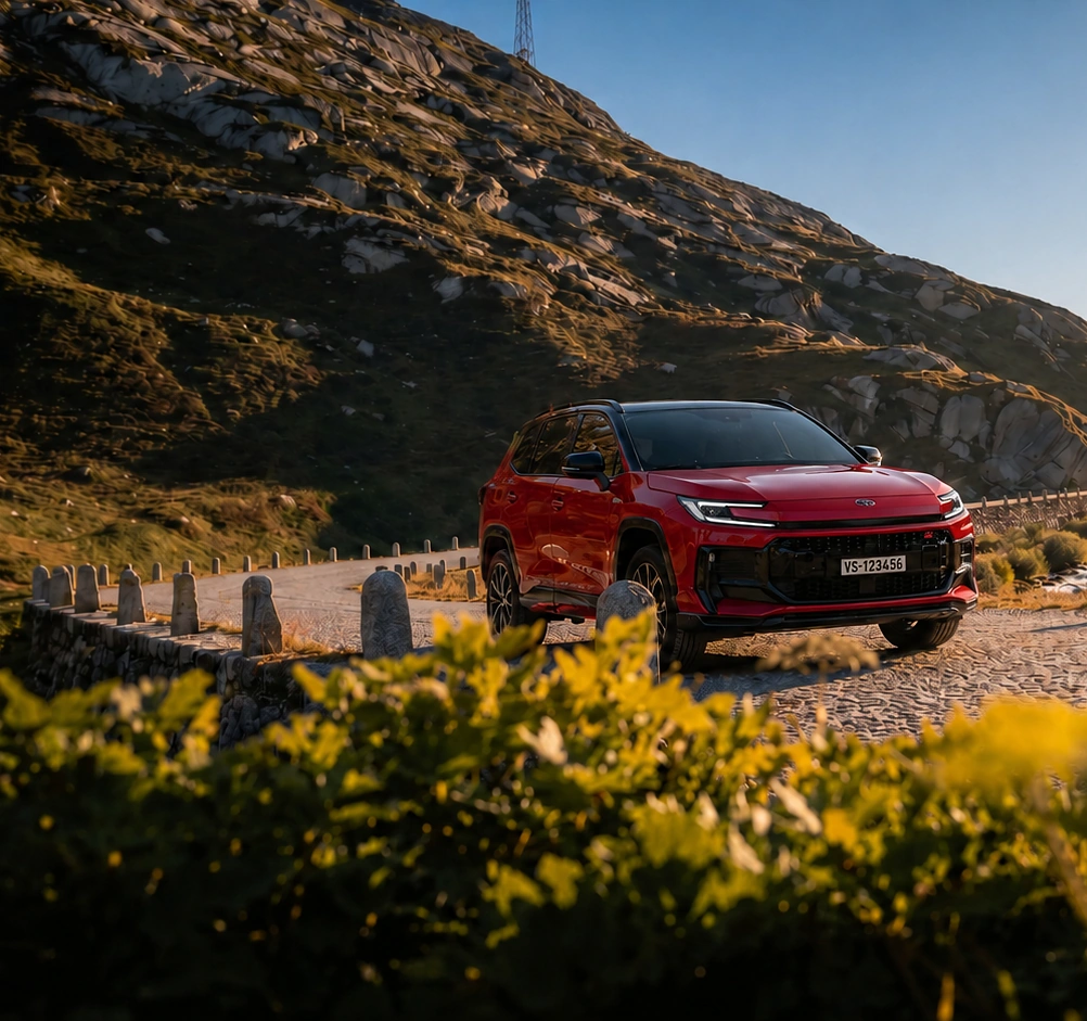 Toyota RAV4 Hybrid in den Schweizer Alpen – Mobilität, Allrad-Kompetenz und Toyota Fahrzeugberatung bei Auto Hebeisen AG.
